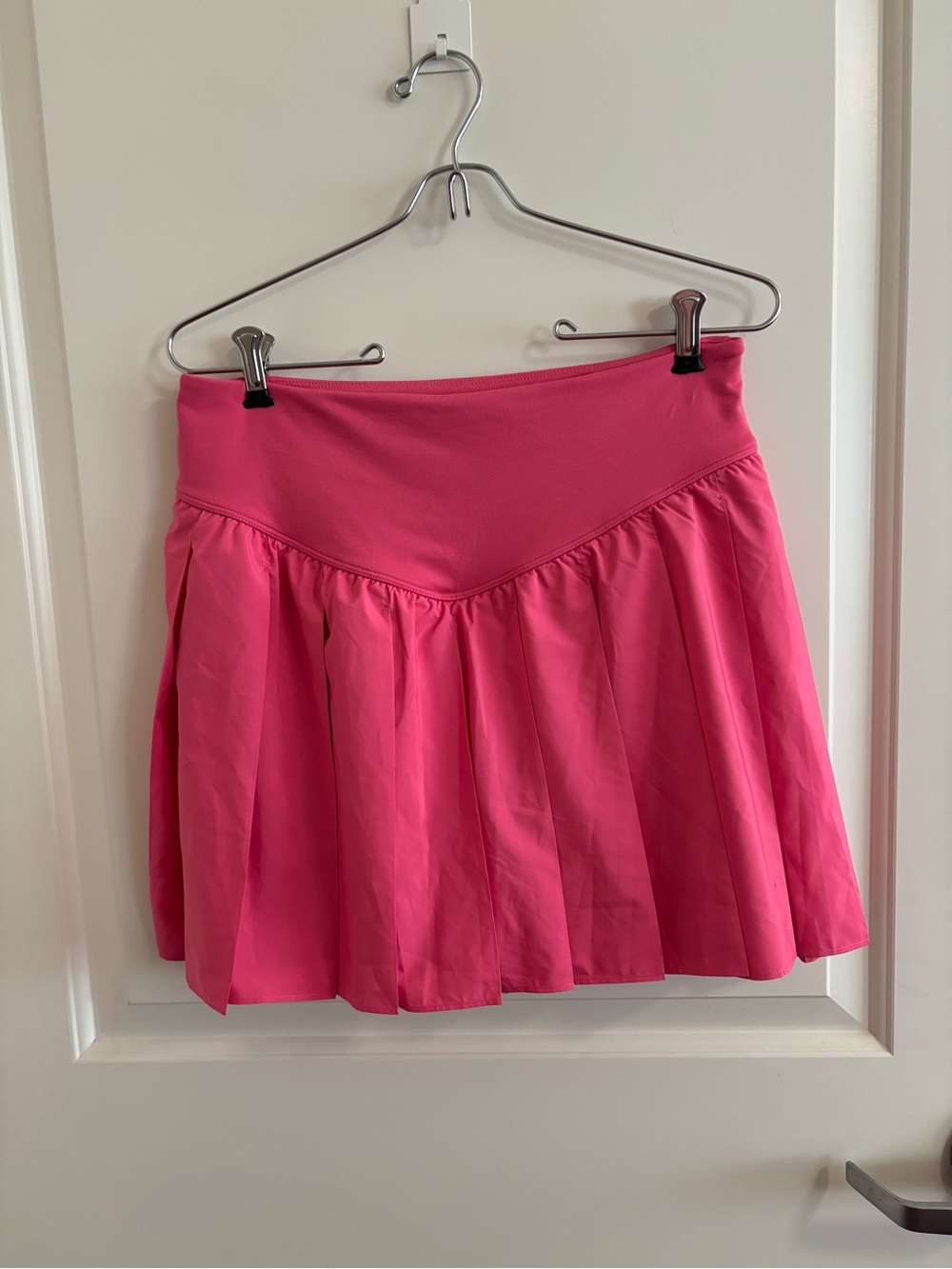 Free People Movement Swing of Things Skort, Tennis Skirt, Pink, Electric Peony